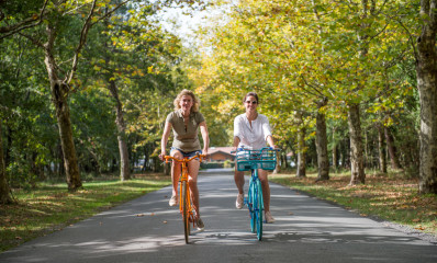 Fahrrad Domaine de la Forge Bassin d'Arcachon