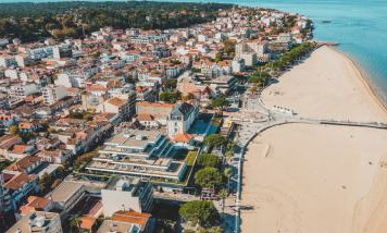 Bezoek stadscentrum Arcachon